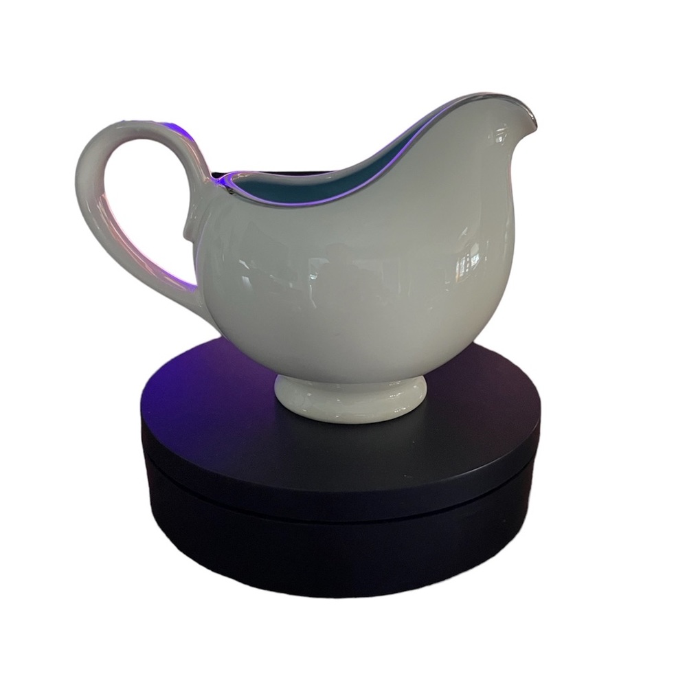 Blue Lace Creamer by TAYLOR, SMITH & T (TS&T) - Picture 2 of 4